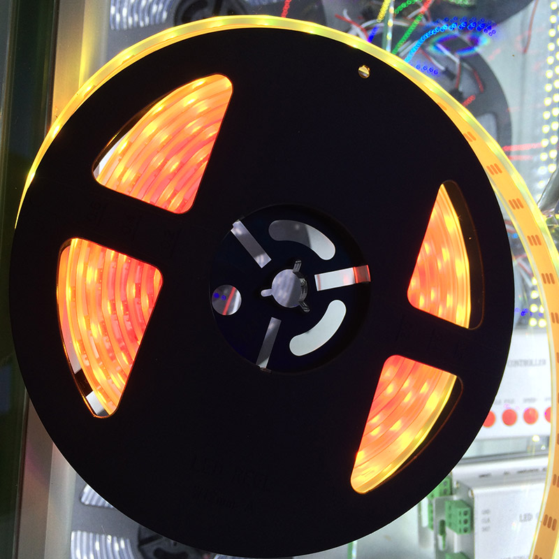 WS2811 DC5/12V Programmable LED Strip Lights, Addressable Digital Full Color Chasing Flexible LED Strips, Outdoor Waterproof, 60LEDs/m WS2811 DC5/12V Programmable LED Strip Lights, Addressable Digital Full Color Chasing Flexible LED Strips, Outdoor Waterproof, 60LEDs/m